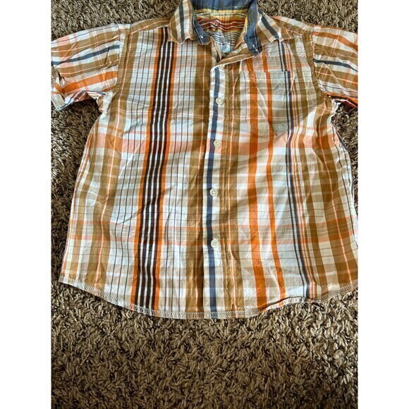 Nautica Boys Button down shirt size‎ 5/6 - Picture 5 of 6